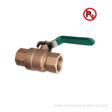 NSF Material Lead Free Casting Bronze Ball Valve